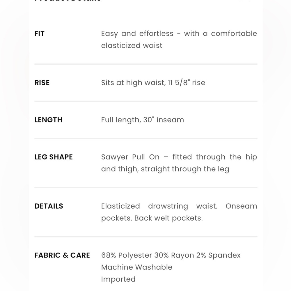 LOFT houndstooth pull on - image 5